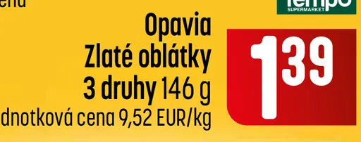 Opavia Zlaté oblátky 3 druhy