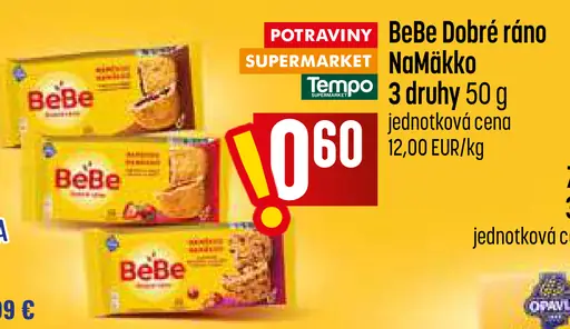 BeBe Dobré ráno NaMäkko – 3 druhy