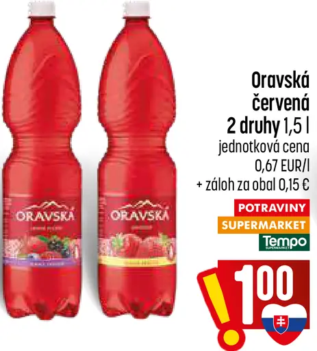 Oravská červená, 2 druhy