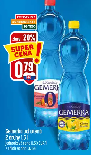 Gemerka ochutená 2 druhy