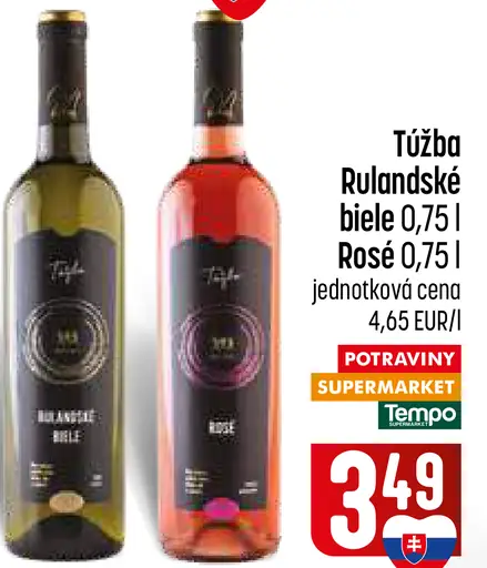 Túžba Rulandské biele