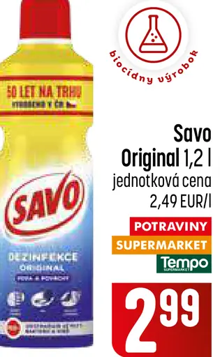 Savo Original dezinfekčný prostriedok