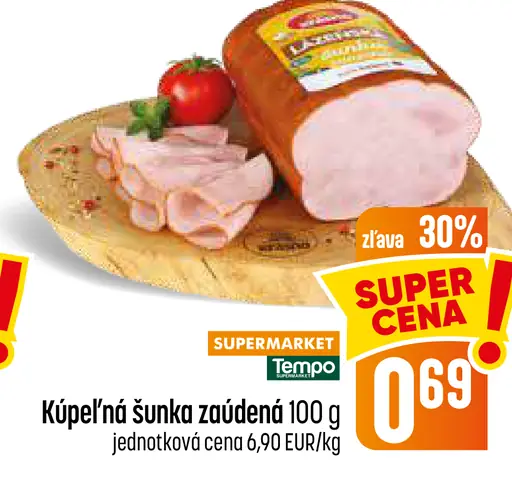 Kúpeľná šunka údená