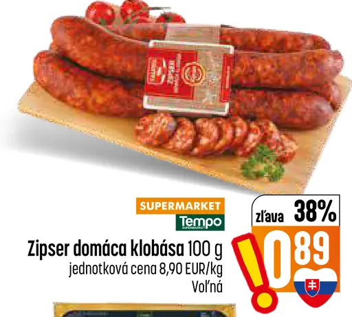 Zipser domáca klobása