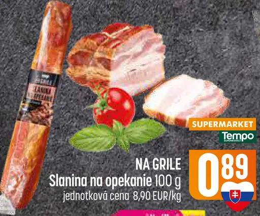 Slanina na opekanie