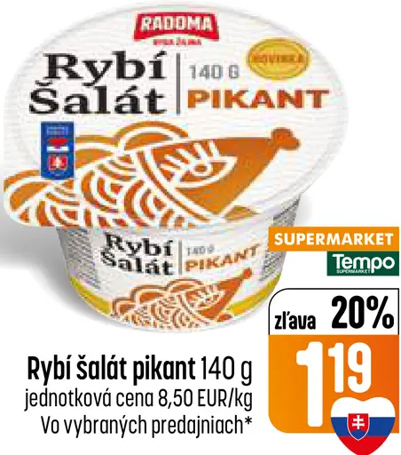 Radoma Rybí šalát pikant