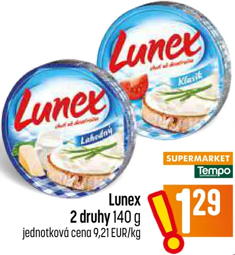 Lunex 2 druhy