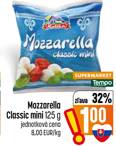 Mozzarella Classic mini