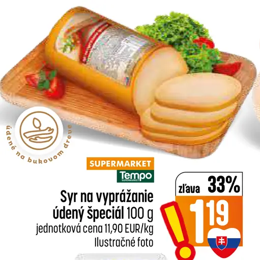 Syr na vyprážanie údený špeciál