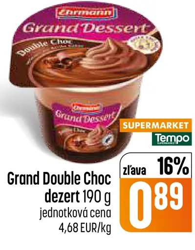 Ehrmann Grand Dessert Double Choc