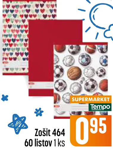 Zošit 464, 60 listov