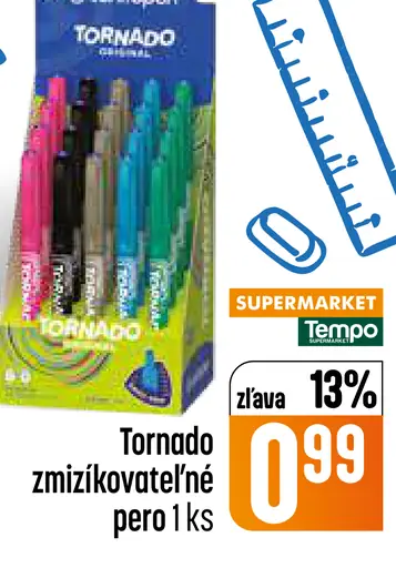Centropen Tornado zmizíkovateľné pero