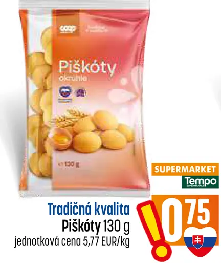 Coop piškóty okrúhle