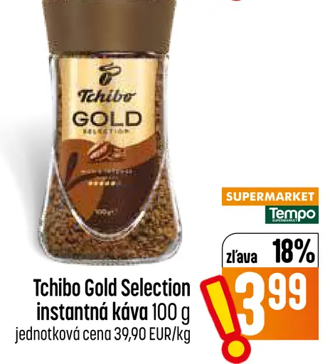 Tchibo Gold Selection instantná káva