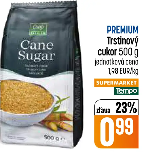 Premium Prírodný trstinový cukor