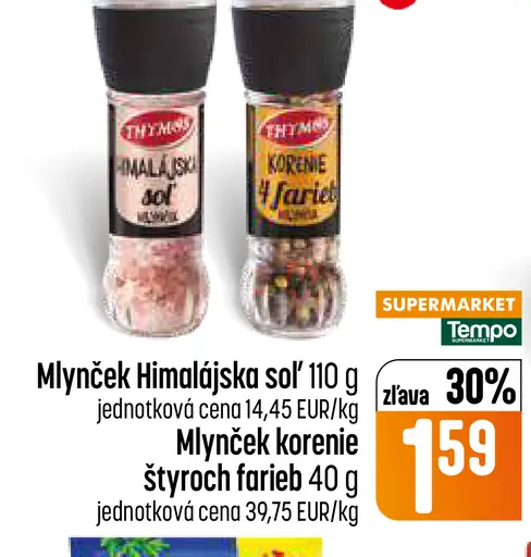 Thymos Mlynček himalájska soľ