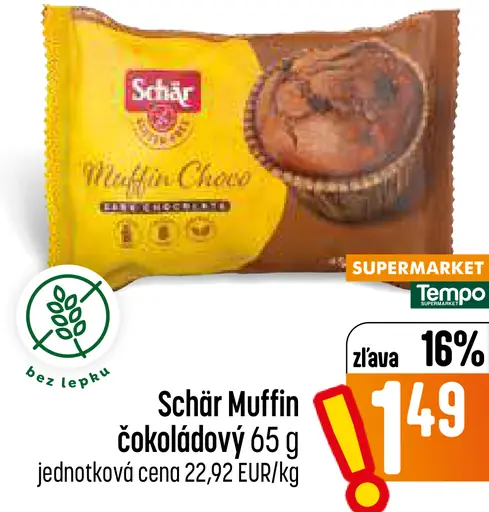 Schär Muffin čokoládový