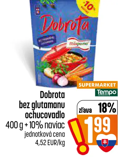 Dobrota bez glutamanu ochucovadlo