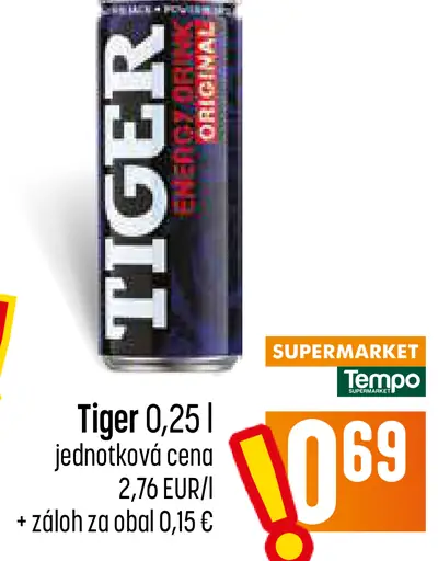 Tiger Energetický nápoj