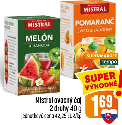 Mistral čaj pomaranč