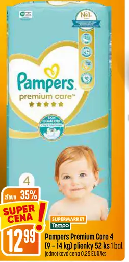 Pampers Premium Care 4 plienky
