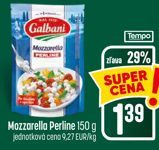 Galbani mozzarella Perline