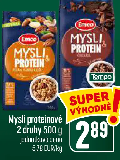 Emco proteínové müsli