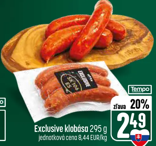 Exclusive klobása
