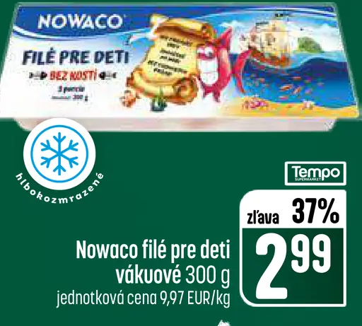 Nowaco filé pre deti vákuové