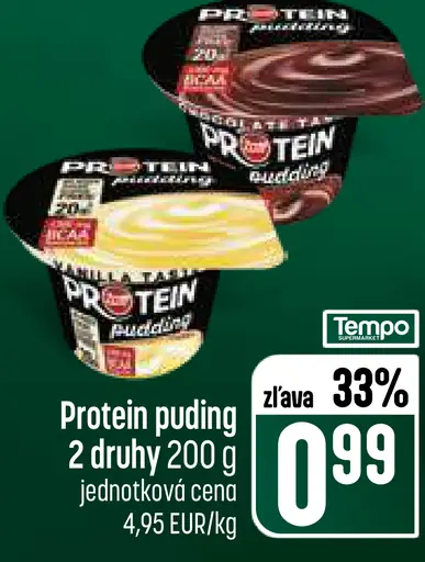 Protein pudding, 2 druhy