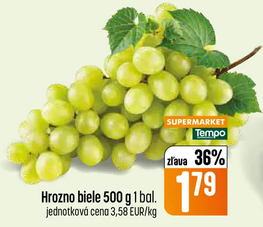 Hrozno biele