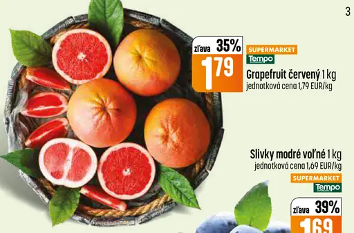 Grapefruit červený