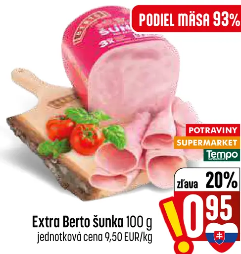 Extra Berto šunka