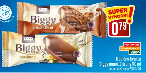 Biggy nanuk – mandle, vanilka