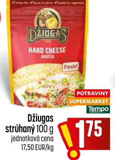 Džiugas strúhaný