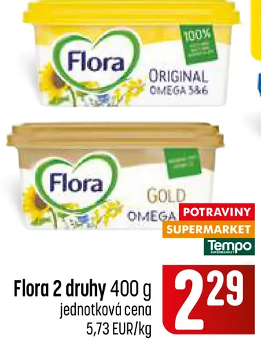 Flora Original Omega 3&6, Flora Gold Omega 3&6