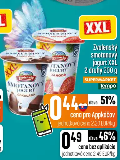 Zvolenský smotanový jogurt