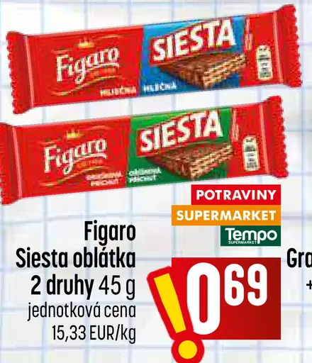 Figaro Siesta oblátka