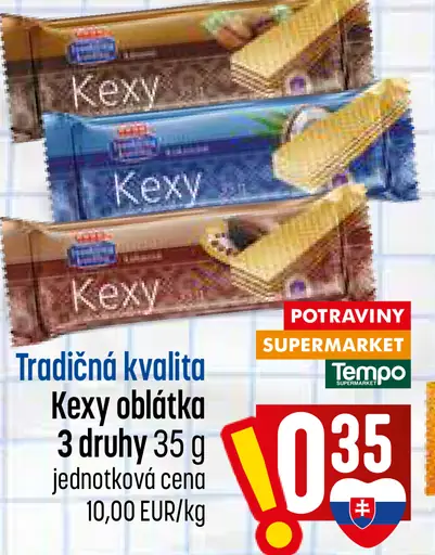 Kexy oblátka