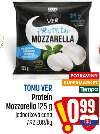 TOMU VER Proteín Mozzarella