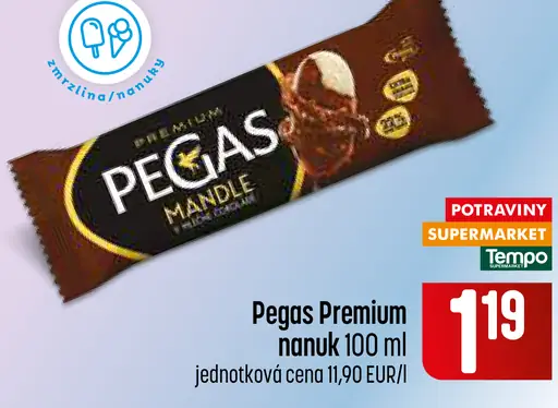 Pegas Premium mandľový nanuk