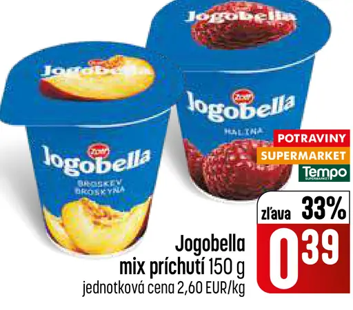 Zott Jogobella jogurt mix príchutí