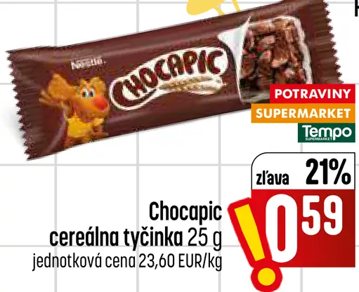 NESTLÉ CHOCAPIC Cereálna tyčinka
