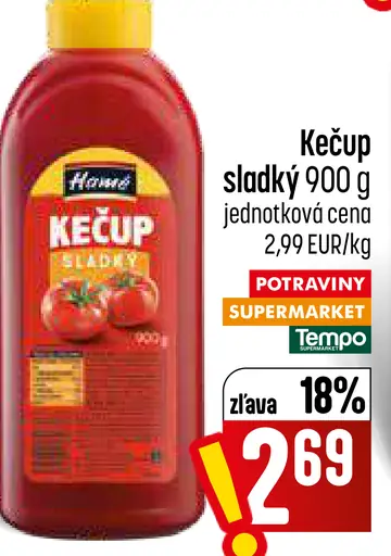 Hamé Kečup sladký