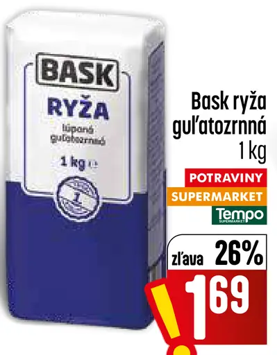 Bask ryža guľatozrnná