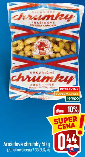 Arašidové chrumky