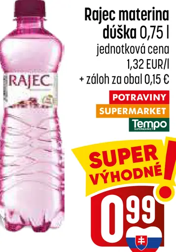 Rajec materina dúška bylinný čajový nápoj