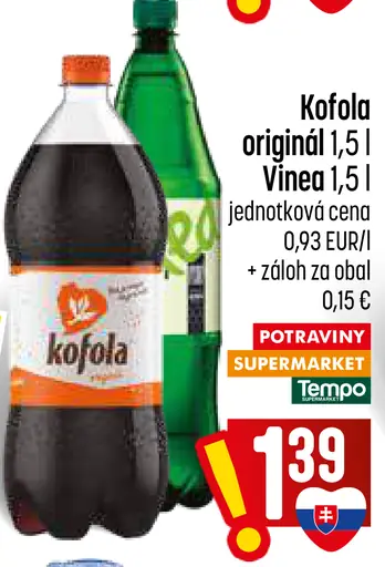 Kofola originál limonáda