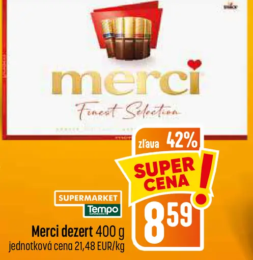 Merci dezert