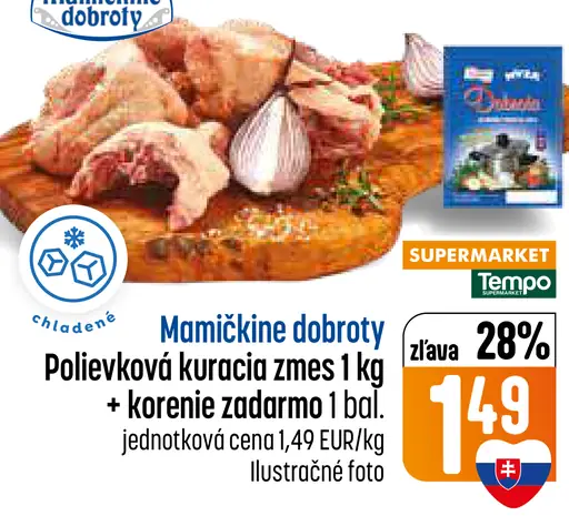 Mamačkiné dobroty polievková kuracia zmes s korením